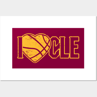 I Love CLE –veland Basketball! (DELUXE) Posters and Art